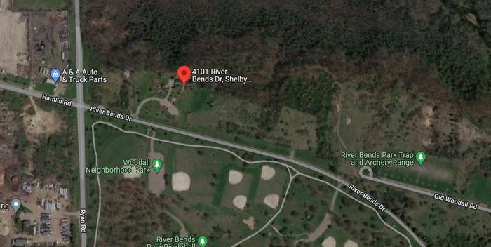 Utica D-06 Nike Missile Site - Current Aerial Photo - Gone (newer photo)